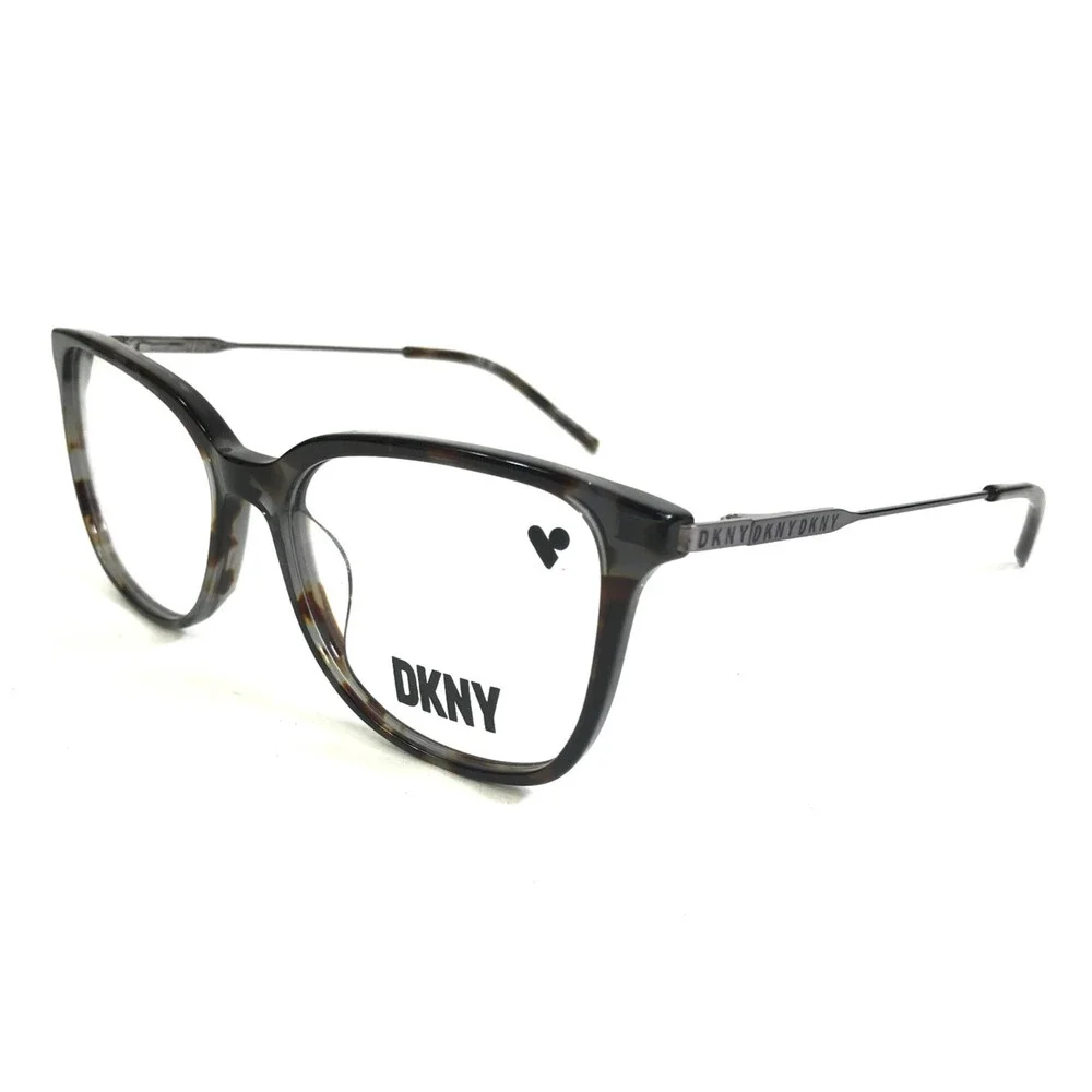 DKNY Eyeglasses Frames DK7004 015 Tortoise Gray Butterfly Full Rim 53-16-135
